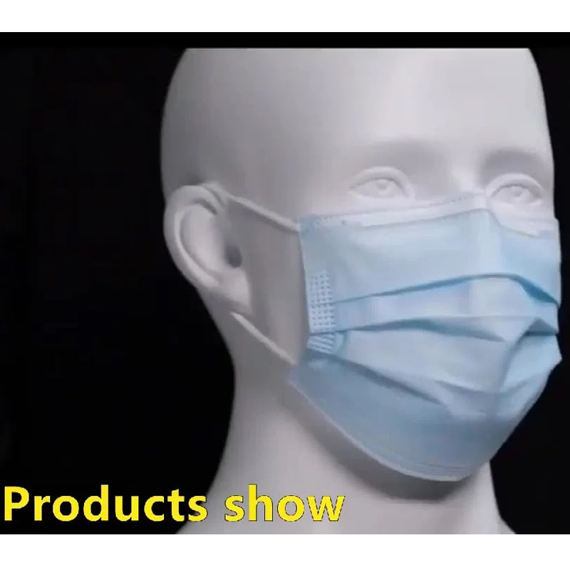 الصينية المتاح 3 رقائق قمة الأذن الجراحية الصف الجراحي أقنعة الوجه